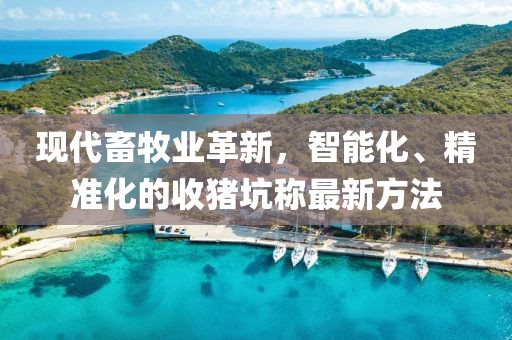 現(xiàn)代畜牧業(yè)革新，智能化、精準(zhǔn)化的收豬坑稱最新方法