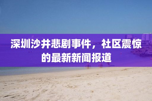 深圳沙井悲劇事件，社區(qū)震驚的最新新聞報道