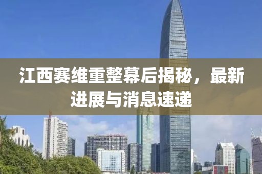 江西賽維重整幕后揭秘，最新進(jìn)展與消息速遞