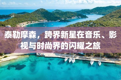 泰勒摩森，跨界新星在音樂、影視與時尚界的閃耀之旅