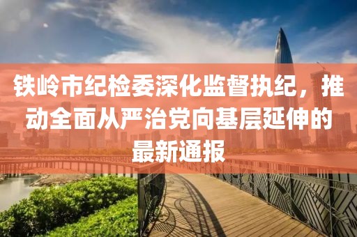 鐵嶺市紀(jì)檢委深化監(jiān)督執(zhí)紀(jì)，推動(dòng)全面從嚴(yán)治黨向基層延伸的最新通報(bào)