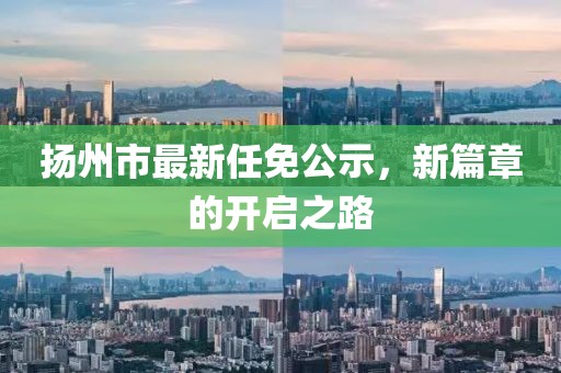 揚州市最新任免公示，新篇章的開啟之路