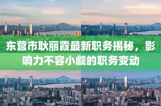 東營市耿麗霞最新職務(wù)揭秘，影響力不容小覷的職務(wù)變動