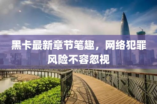 黑卡最新章節(jié)筆趣，網(wǎng)絡(luò)犯罪風(fēng)險(xiǎn)不容忽視