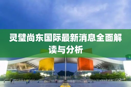 靈璧尚東國際最新消息全面解讀與分析