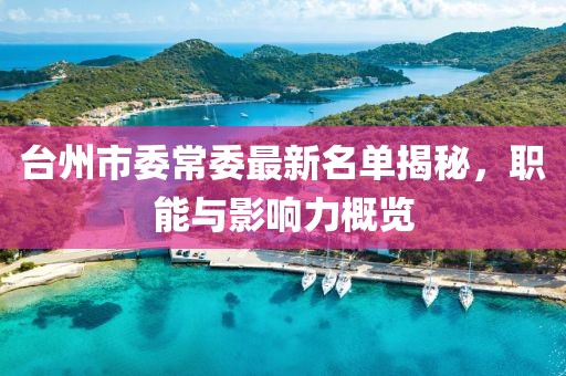 臺(tái)州市委常委最新名單揭秘，職能與影響力概覽
