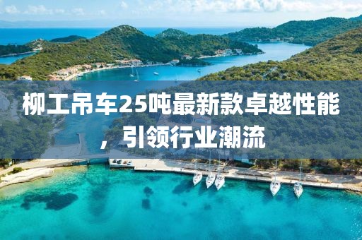柳工吊車25噸最新款卓越性能，引領(lǐng)行業(yè)潮流
