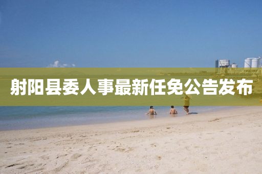 射陽縣委人事最新任免公告發(fā)布