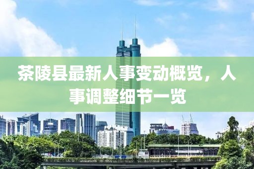 茶陵縣最新人事變動概覽，人事調(diào)整細節(jié)一覽