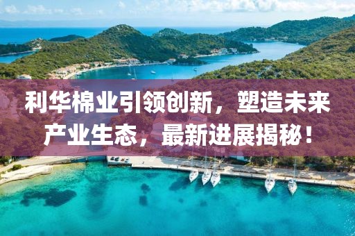 利華棉業(yè)引領(lǐng)創(chuàng)新，塑造未來產(chǎn)業(yè)生態(tài)，最新進展揭秘！