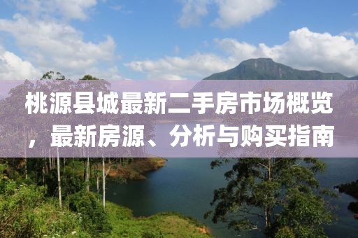 桃源縣城最新二手房市場(chǎng)概覽，最新房源、分析與購(gòu)買(mǎi)指南