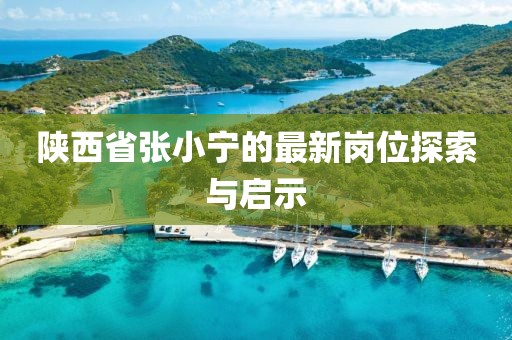 陜西省張小寧的最新崗位探索與啟示
