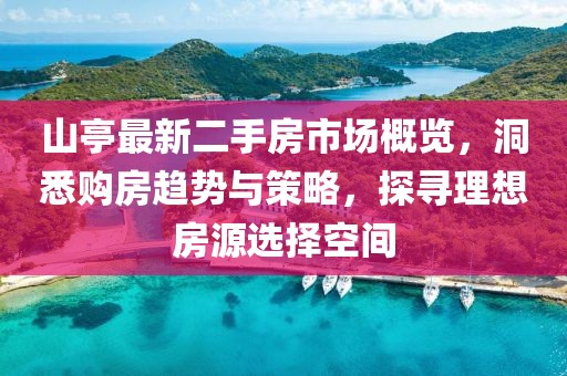 山亭最新二手房市場概覽，洞悉購房趨勢與策略，探尋理想房源選擇空間