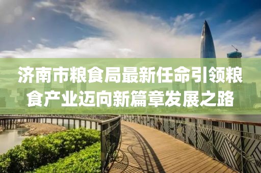 濟(jì)南市糧食局最新任命引領(lǐng)糧食產(chǎn)業(yè)邁向新篇章發(fā)展之路
