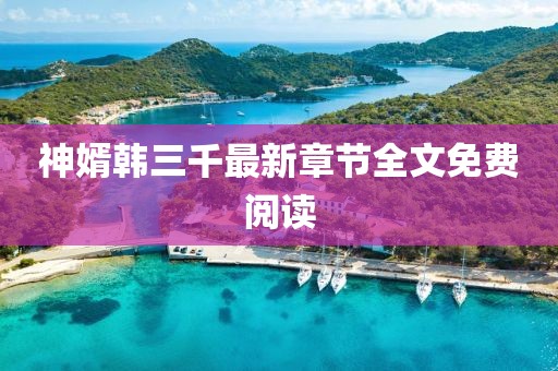 神婿韓三千最新章節(jié)全文免費(fèi)閱讀