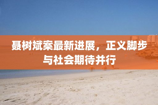 聶樹斌案最新進(jìn)展，正義腳步與社會(huì)期待并行