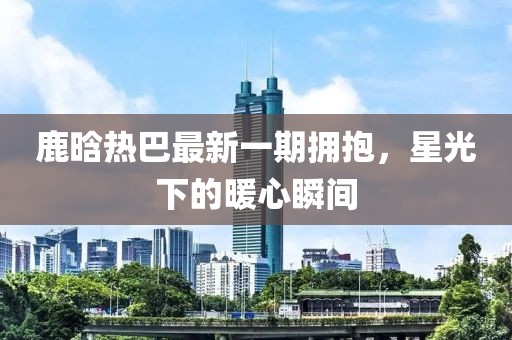 鹿晗熱巴最新一期擁抱，星光下的暖心瞬間
