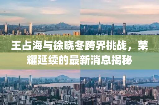 王占海與徐曉冬跨界挑戰(zhàn)，榮耀延續(xù)的最新消息揭秘