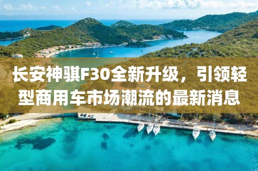 長(zhǎng)安神騏F30全新升級(jí)，引領(lǐng)輕型商用車市場(chǎng)潮流的最新消息