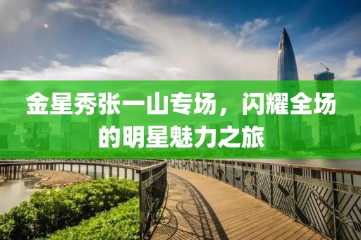 金星秀張一山專場，閃耀全場的明星魅力之旅