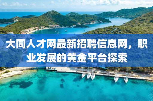 大同人才網(wǎng)最新招聘信息網(wǎng)，職業(yè)發(fā)展的黃金平臺(tái)探索