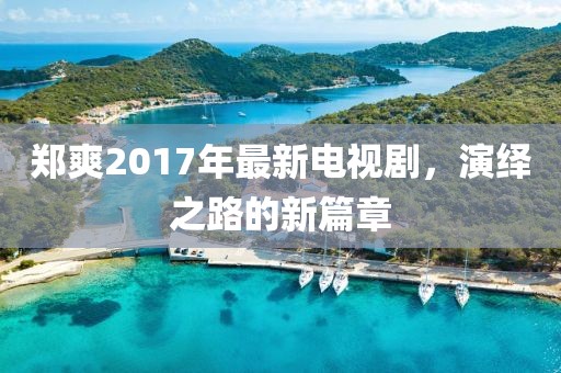 鄭爽2017年最新電視劇，演繹之路的新篇章