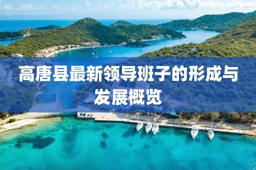 高唐縣最新領導班子的形成與發(fā)展概覽