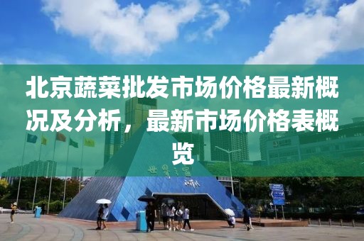 北京蔬菜批發(fā)市場價格最新概況及分析，最新市場價格表概覽