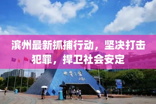 濱州最新抓捕行動(dòng)，堅(jiān)決打擊犯罪，捍衛(wèi)社會(huì)安定