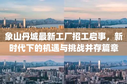 象山丹城最新工廠招工啟事，新時代下的機遇與挑戰(zhàn)并存篇章