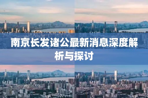 南京長(zhǎng)發(fā)諸公最新消息深度解析與探討