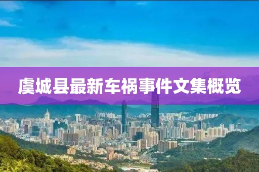 虞城縣最新車禍事件文集概覽