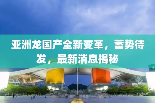 亞洲龍國產(chǎn)全新變革，蓄勢待發(fā)，最新消息揭秘