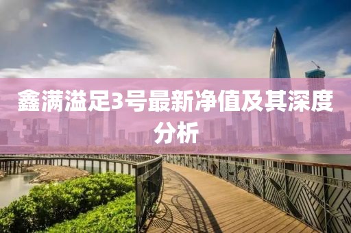 鑫滿溢足3號(hào)最新凈值及其深度分析