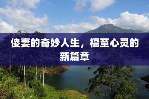 傻妻的奇妙人生，福至心靈的新篇章