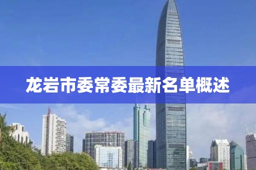 龍巖市委常委最新名單概述